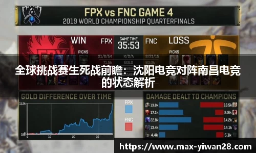 全球挑战赛生死战前瞻：沈阳电竞对阵南昌电竞的状态解析